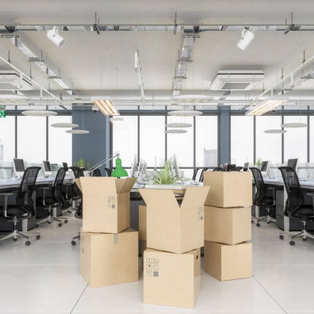 Loading office furniture